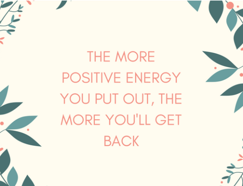 Find Positive Energy, Even on a Hard Day