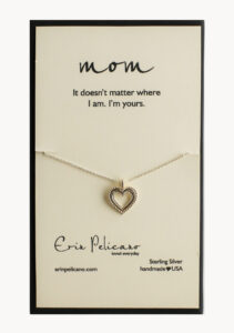 Mom Heart Necklace