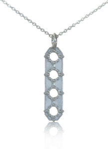 40th birthday necklace, 40th birthday gift idea for her, mom necklace, mother of 4 jewelry