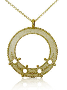 14k gold mom jewelry, motherhood necklace, 40th birthday necklace gift