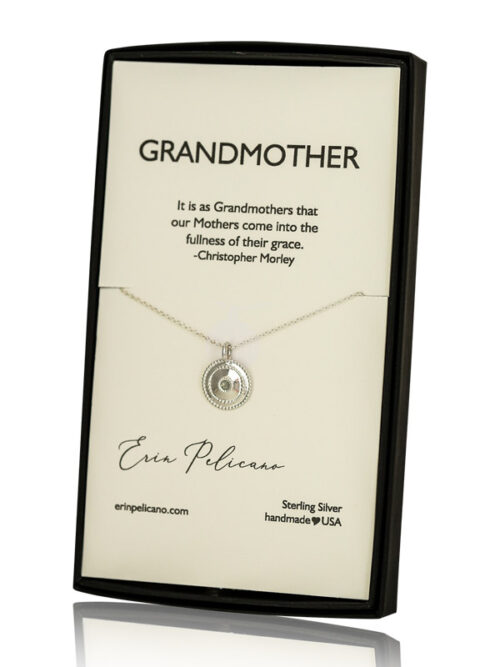 Grandmother necklace, grandma jewelry gift