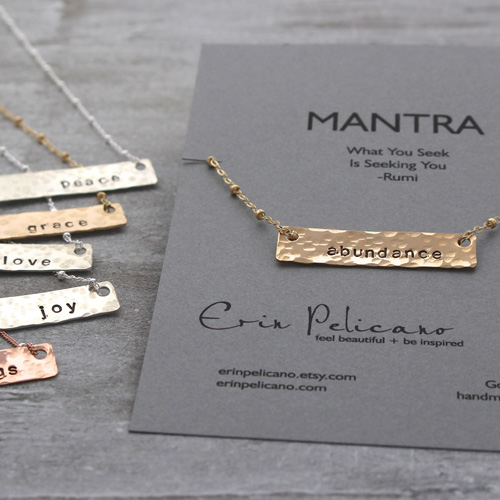 custom bar necklaces