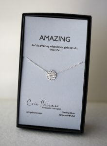 graduation gift, silver necklace