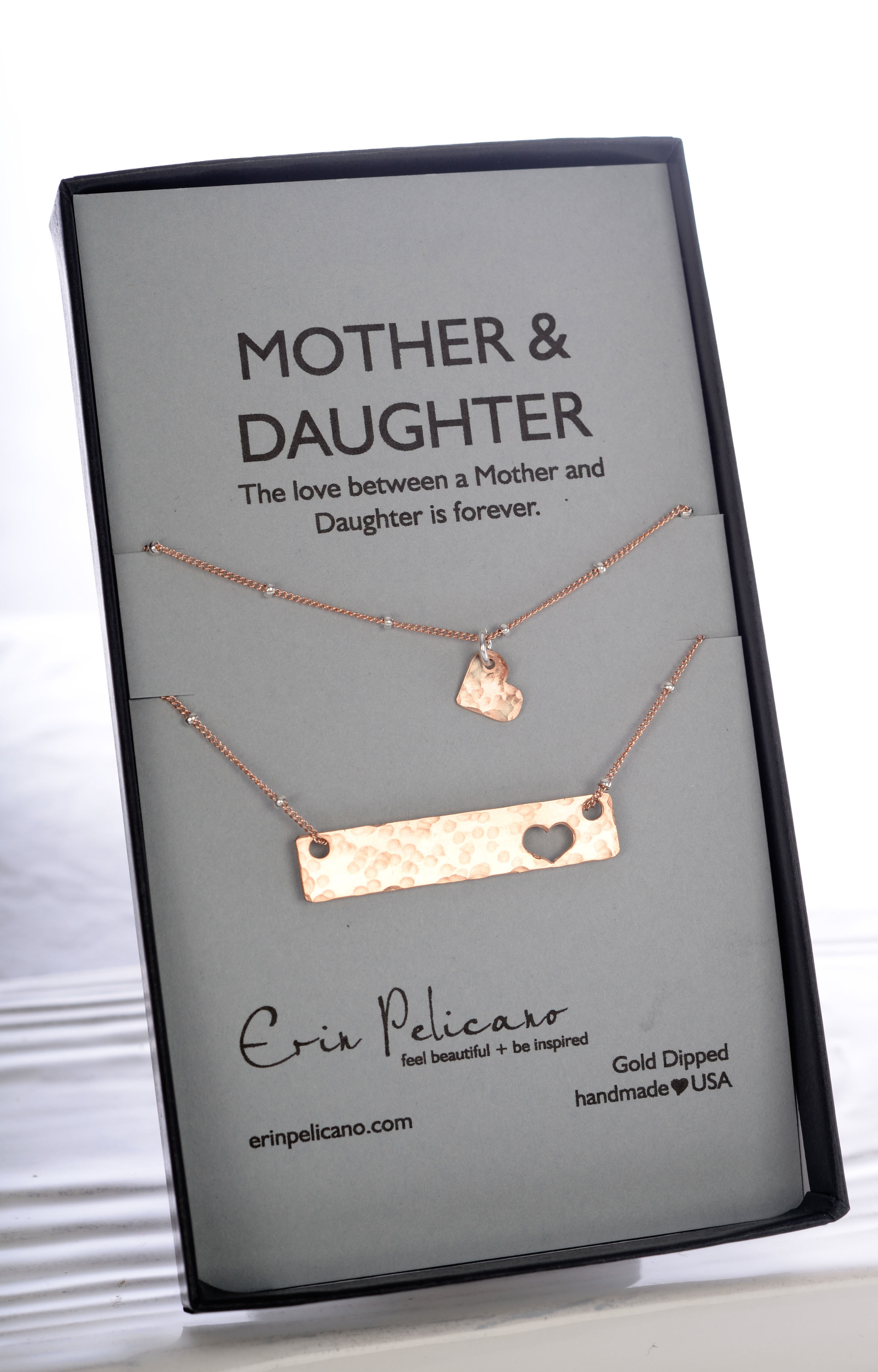 Mother Daughter Bar Necklace Set | Fine Artisan Jewelry by ...