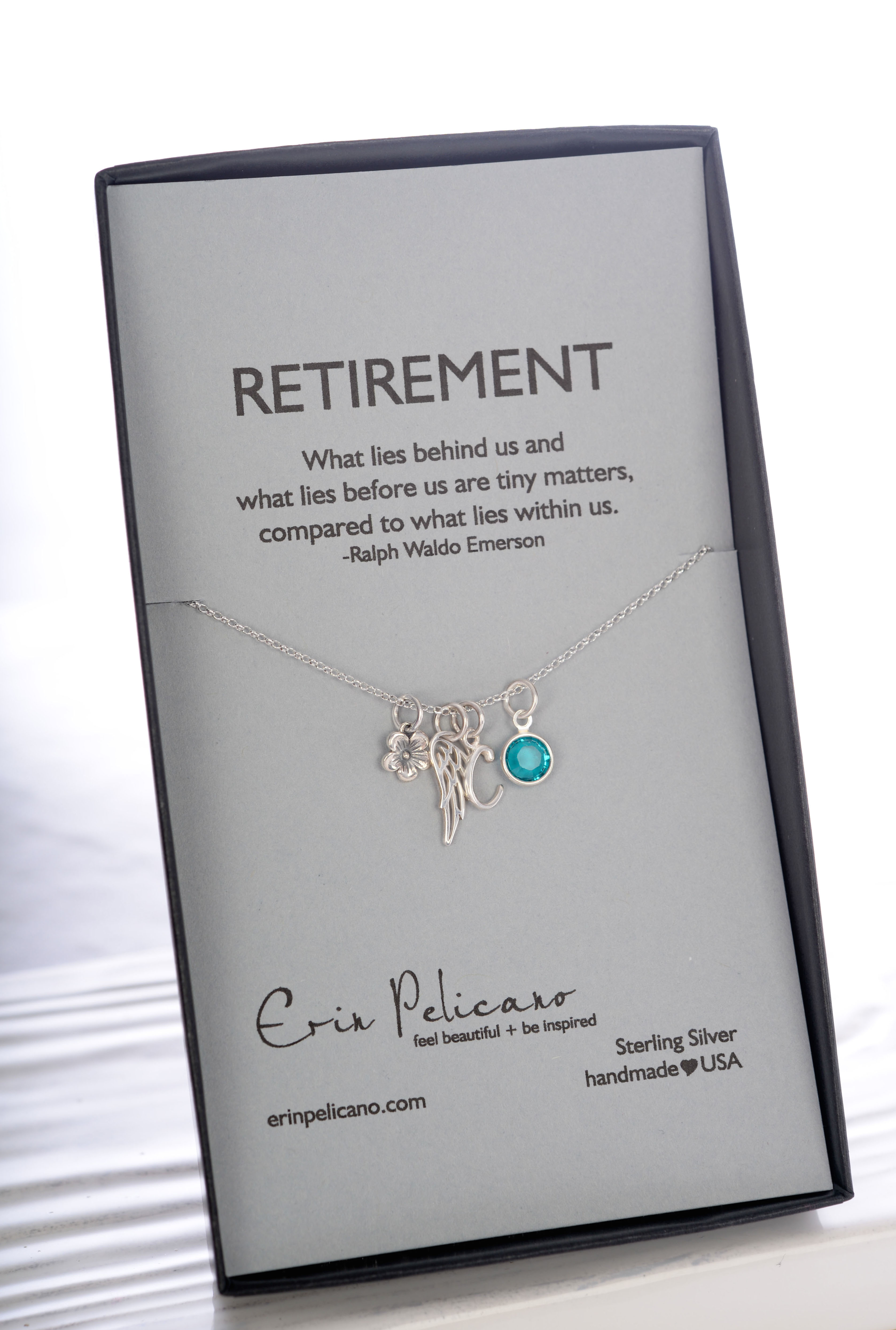 Retirement on sale necklace ideas
