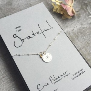 Grateful Necklace for Teachers Gifts
