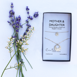 Mother Daughter Jewelry Set Mom Necklace