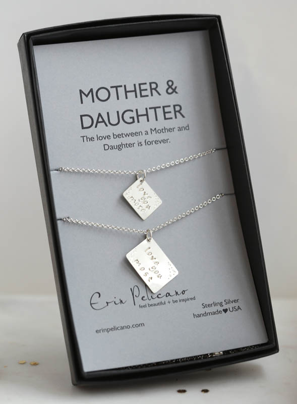 mother daughter cross necklace