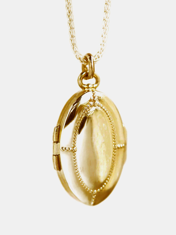 Locket Necklace Locket Pendant Gold Locket Necklace Gold 