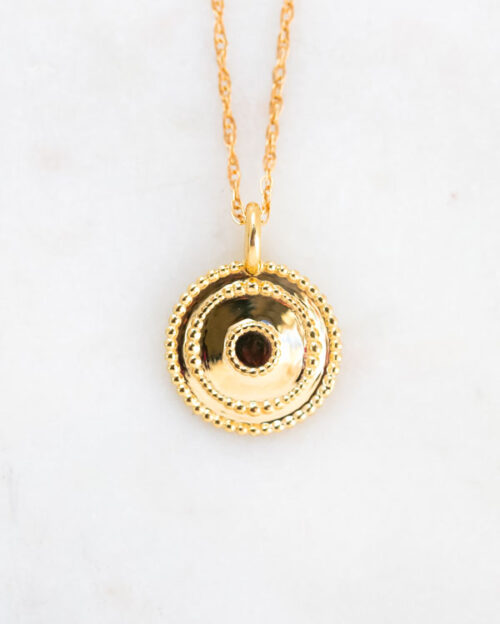 Baby Bliss Necklace with Dot Charm in 14k Gold filled By Erin Gray main image 0