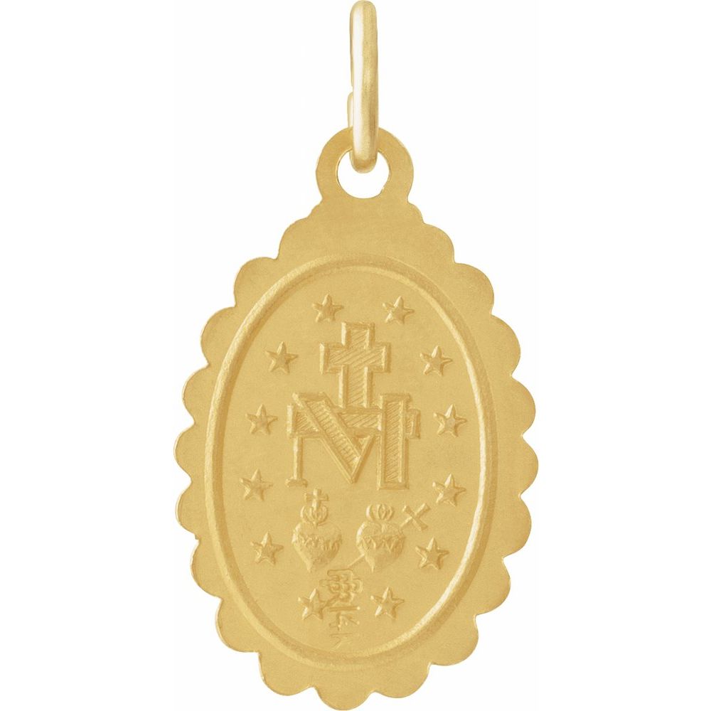 Oval Miraculous Medal - Image 3